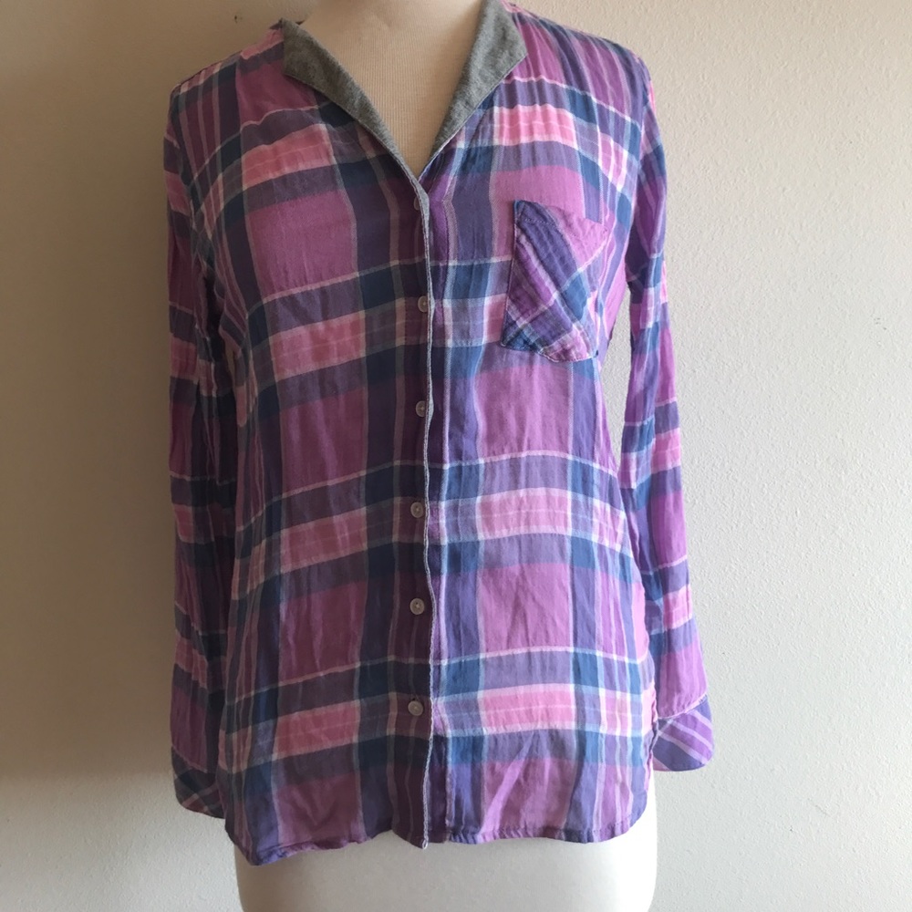 C&C California Plaid Button Down